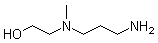N-(2-羟乙基)-N-甲基-1,3-丙二胺分子结构 (CAS 41999-70-6)