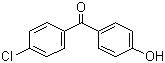structure of CAS# 42019-78-3, 4-氯-4'-羟基二苯甲酮