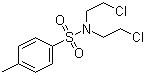 structure of CAS# 42137-88-2, N,N-双(2-氯乙基)对甲苯磺酰胺