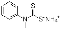 CAS # 42139-51-5, N-Methyl-N-phenylcarbamodithioic acid ammonium salt