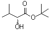 structure of CAS# 4216-96-0, (R)-2-羟基-3-甲基丁酸叔丁酯