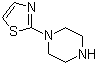 structure of CAS# 42270-37-1, 1-(噻唑-2-基)哌嗪