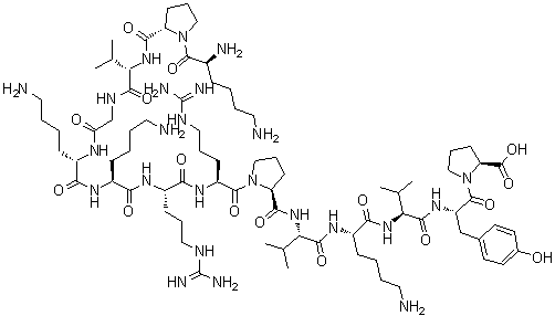 CAS 登录号：4237-93-8, 促肾上腺皮质激素-(11-24)-十四肽