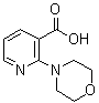 structure of CAS# 423768-54-1, 2-(吗啉-4-基)烟酸