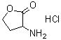 structure of CAS# 42417-39-0, 3-Aminodihydro-2(3H)-furanone hydrochloride (1:1)