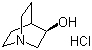 structure of CAS# 42437-96-7, (R)-3-奎宁环醇盐酸盐