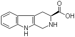 structure of CAS# 42438-90-4, L-1,2,3,4-Tetrahydronorharman-3-carboxylic acid