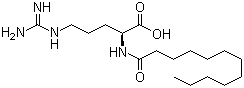 CAS 登录号：42492-22-8, N-月桂酰基-L-精氨酸