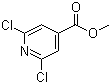 structure of CAS# 42521-09-5, 2,6-二氯异烟酸甲酯