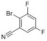 structure of CAS# 425379-37-9, 2-溴-3,5-二氟苯甲腈