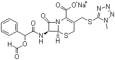 structure of CAS# 42540-40-9, 头孢孟多酯钠