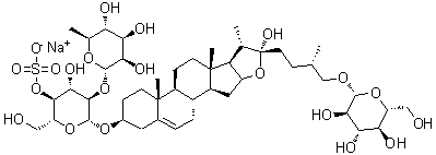 CAS 登录号：425407-43-8, 原薯蓣皂苷