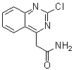 structure of CAS# 425638-74-0, 2-Chloro-4-quinazolineacetamide