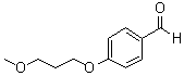 structure of CAS# 42580-35-8, 4-(3-甲氧基丙氧基)苯甲醛