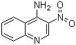 structure of CAS# 42606-33-7, 4-氨基-3-硝基喹啉