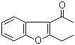 structure of CAS# 4265-18-3, 3-Acetyl-2-ethylbenzofuran