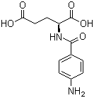 CAS 登录号：4271-30-1, N-(4-氨基苯甲酰)-L-谷氨酸