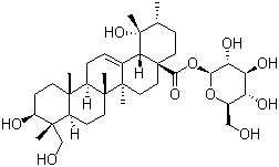 structure of CAS# 42719-32-4, 具栖冬青苷