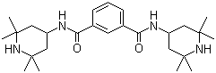 CAS 登录号：42774-15-2, N,N'-双(2,2,6,6-四甲基-4-哌啶基)-1,3-苯二甲酰胺, 受阻尼龙稳定剂