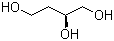structure of CAS# 42890-76-6, (S)-1,2,4-Butanetriol