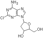 CAS 登录号：4291-63-8, 克拉利宾, 克拉曲滨, 2-氯-2'-脱氧腺苷, 2-氯-2'-脱氧腺甙