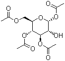 structure of CAS# 4292-12-0, 1,3,4,6-四乙酰氧基-alpha-D-吡喃葡萄糖