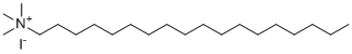 CAS # 4292-25-5, N,N,N-Trimethyloctadecan-1-aminium iodide, N,N,N-Trimethyl-1-octadecanaminium iodide