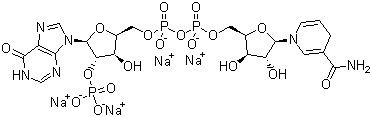 CAS # 42934-87-2, Nicotinamide hypoxanthine dinucleotide phosphate reduced tetrasodium salt, Deamino NADPH