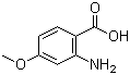 CAS 登录号：4294-95-5, 2-氨基-4-甲氧基苯甲酸