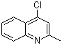 CAS 登录号：4295-06-1, 4-氯-2-甲基喹啉