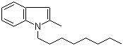 structure of CAS# 42951-39-3, 1-Octyl-2-methylindole