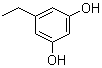 5-乙基间苯二酚分子结构 (CAS 4299-72-3)
