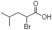 structure of CAS# 42990-24-9, 2-溴-4-甲基戊酸