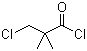 CAS # 4300-97-4, 3-Chloropivaloyl chloride, 3-Chloro-2,2-dimethylpropionyl chloride, 3-Chloro-2,2-dimethylpropanoyl chloride