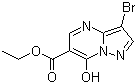 CAS # 43024-63-1, Ethyl 3-bromo-7-hydroxypyrazolo[1,5-a]pyrimidine-6-carboxylate