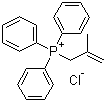 structure of CAS# 4303-59-7, (2-Methylallyl)triphenylphosphonium chloride