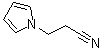 CAS # 43036-06-2, 1H-Pyrrole-1-propanenitrile, N-(2-Cyanoethyl)pyrrole, NSC 78437