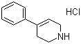 structure of CAS# 43064-12-6, 4-Phenyl-1,2,3,6-tetrahydropyridine hydrochloride