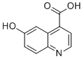 structure of CAS# 4312-44-1, 6-羟基喹啉-4-羧酸