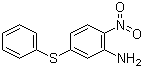 structure of CAS# 43156-47-4, 2-硝基-5-苯巯基苯胺