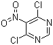 CAS 登录号：4316-93-2, 4,6-二氯-5-硝基嘧啶, 5-硝基-4,6-二氯嘧啶