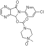 structure of CAS# 43200-96-0, N-氧化佐匹克隆