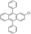 structure of CAS# 43217-28-3, 2-氯-9,10-二苯基蒽