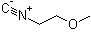 structure of CAS# 43219-50-7, 2-甲氧基乙基异氰化物