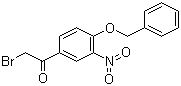 CAS 登录号：43229-01-2, 3'-硝基-4'-苄氧基-2-溴苯乙酮