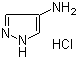 CAS 登录号：4331-28-6, 4-氨基吡唑盐酸盐