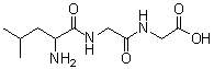 structure of CAS# 4337-37-5, N-(N-DL-Leucylglycyl)glycine