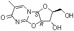 CAS 登录号：433733-92-7, 2,2'-去氢-1-(beta-L-阿拉伯呋喃糖基)胸腺嘧啶