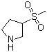 structure of CAS# 433980-62-2, 3-(Methylsulfonyl)pyrrolidine