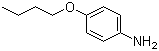 CAS # 4344-55-2, 4-Butoxyaniline, 4-Butyloxybenzenamine